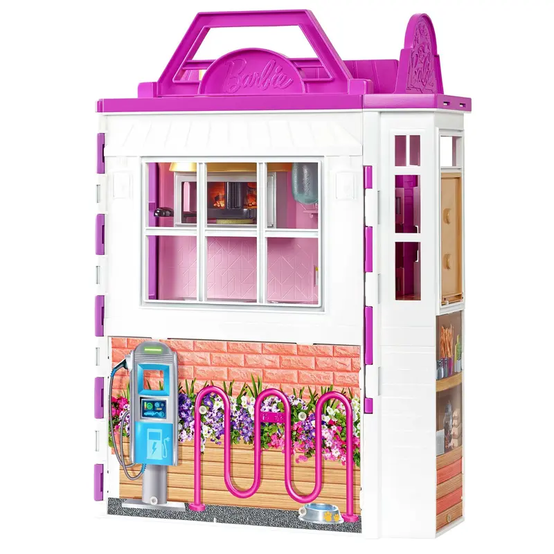 Barbie Cook n Grill Restaurant Doll & Playset With 30+ Pieces, For 3 To 7 Year Olds