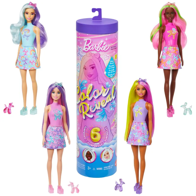 Barbie Assortiment de Poupes Color Reveal