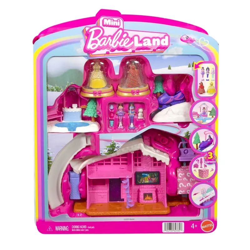 Barbie Coffret Vacances  La Neige Mini-Barbieland