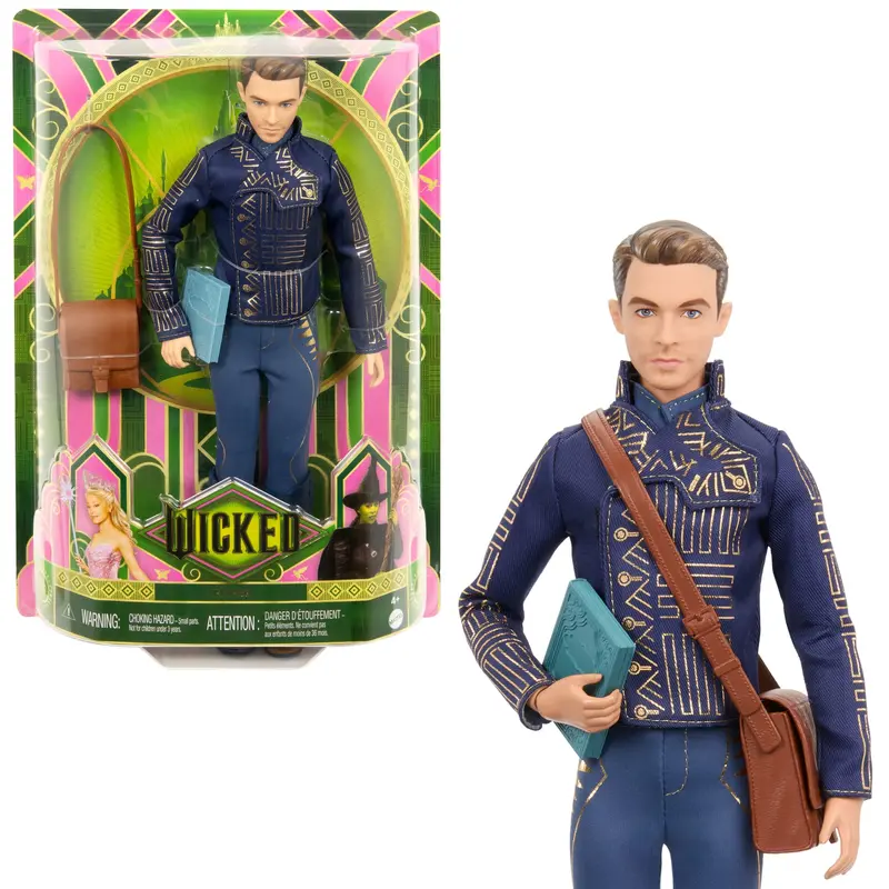 Universal Pictures Wicked Fiyero Fashion Doll With Removable Fashions & Accessories