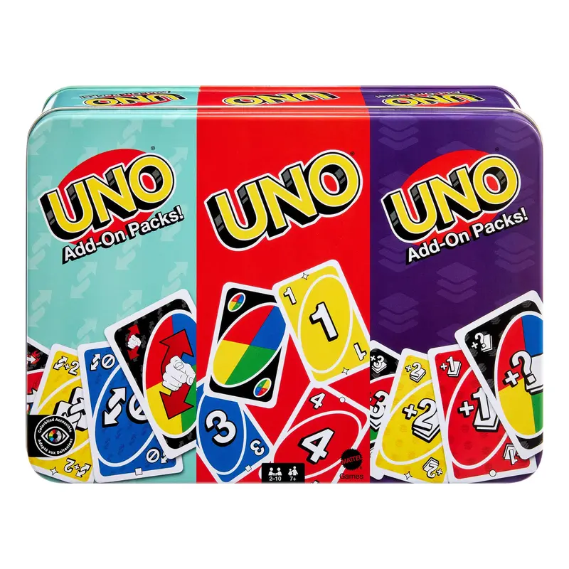 Uno Jeu de Base et deux Packs DExtension