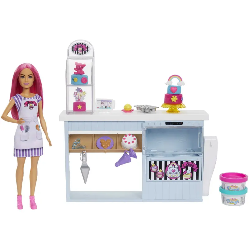 Barbie Coffret Barbie et Sa Ptisserie