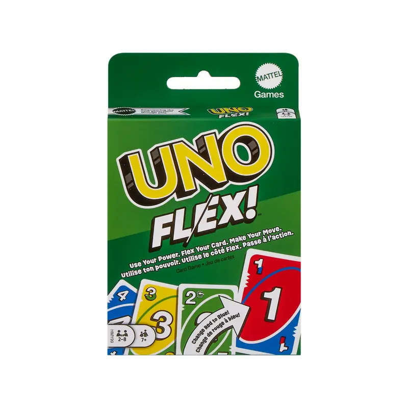 UNO Flex Card Game, Fun Games For Family And Game Nights
