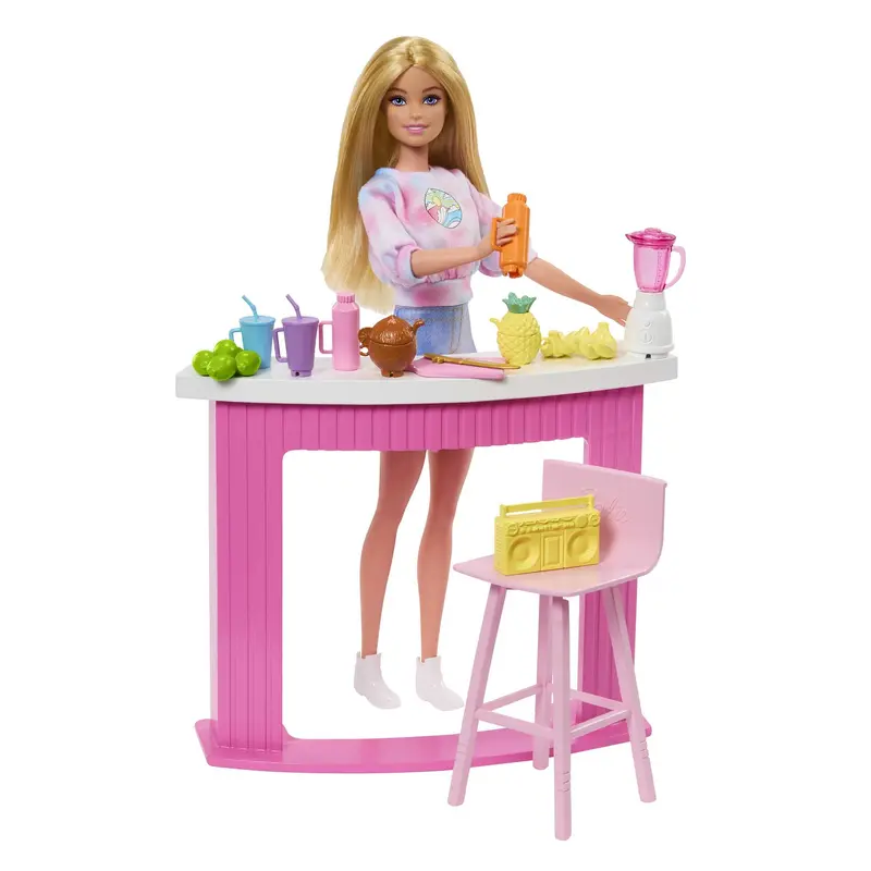 Barbie Bar  Smoothies de Piscine Coffret DAccessoires