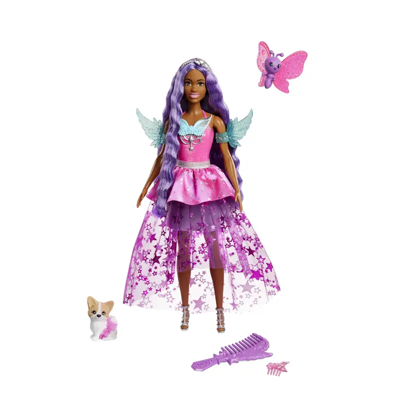 Barbie Doll With 2 Fantasy Pets, Barbie Brooklyn From Barbie A Touch Of Magic
