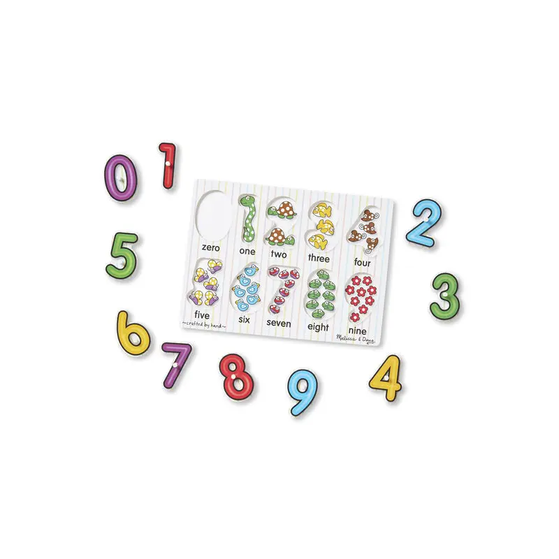 See Inside Numbers Peg Puzzle