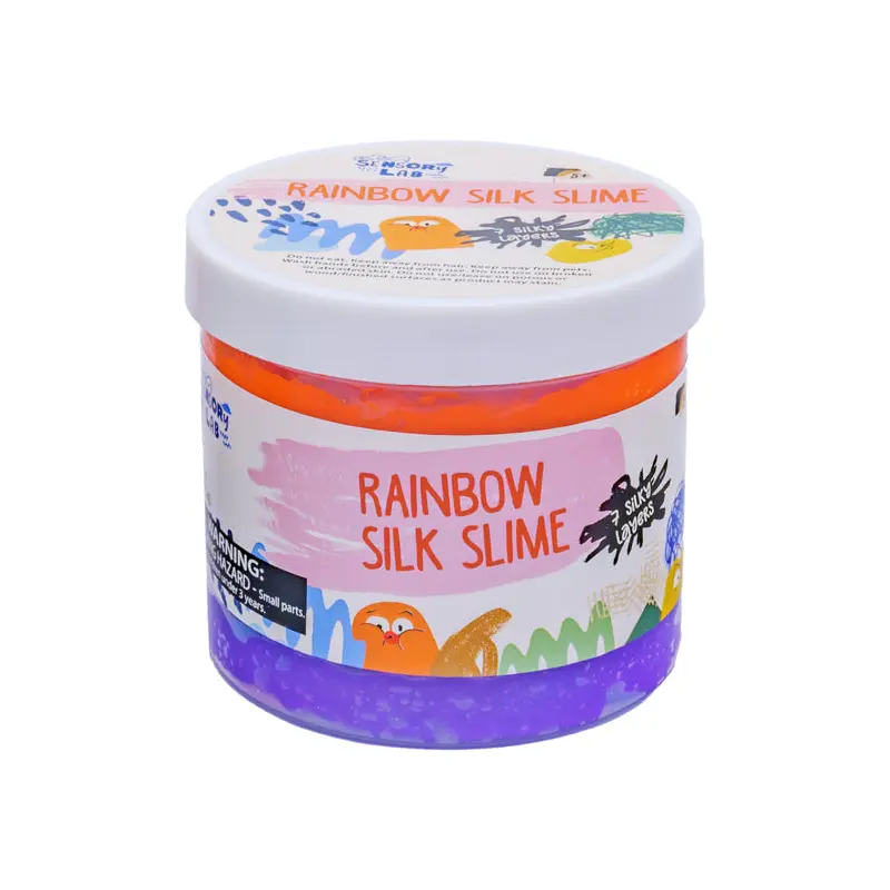 Sensory Lab Rainbow Silky Slime