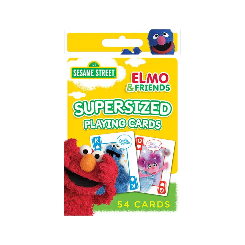 Sesame Street - Supersized Playing Cards