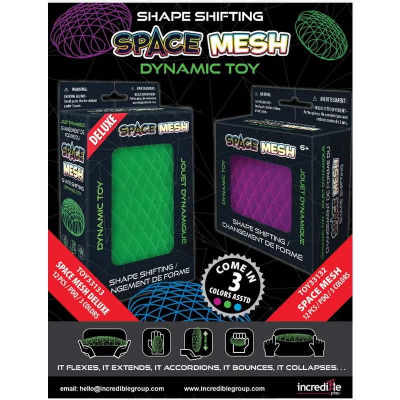 Shape Shifting Space Mesh (Sold Separately)