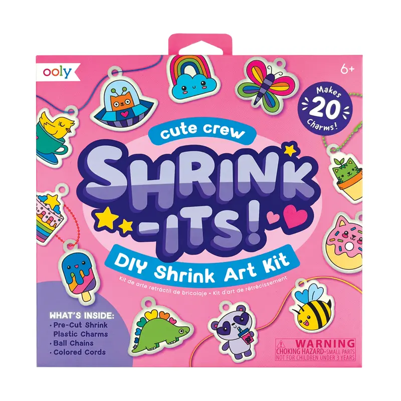 Shrink-Its! D.I.Y. Shrink Art Kit - Cute  Crew