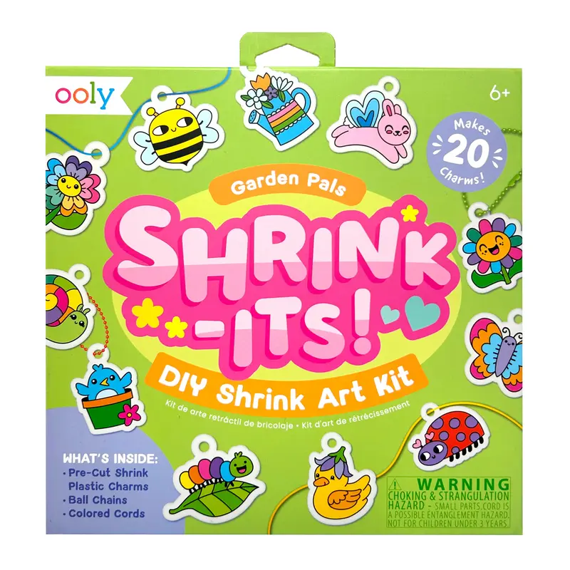 Shrink-its! DIY Shrink Art Kit - Garden Pals
