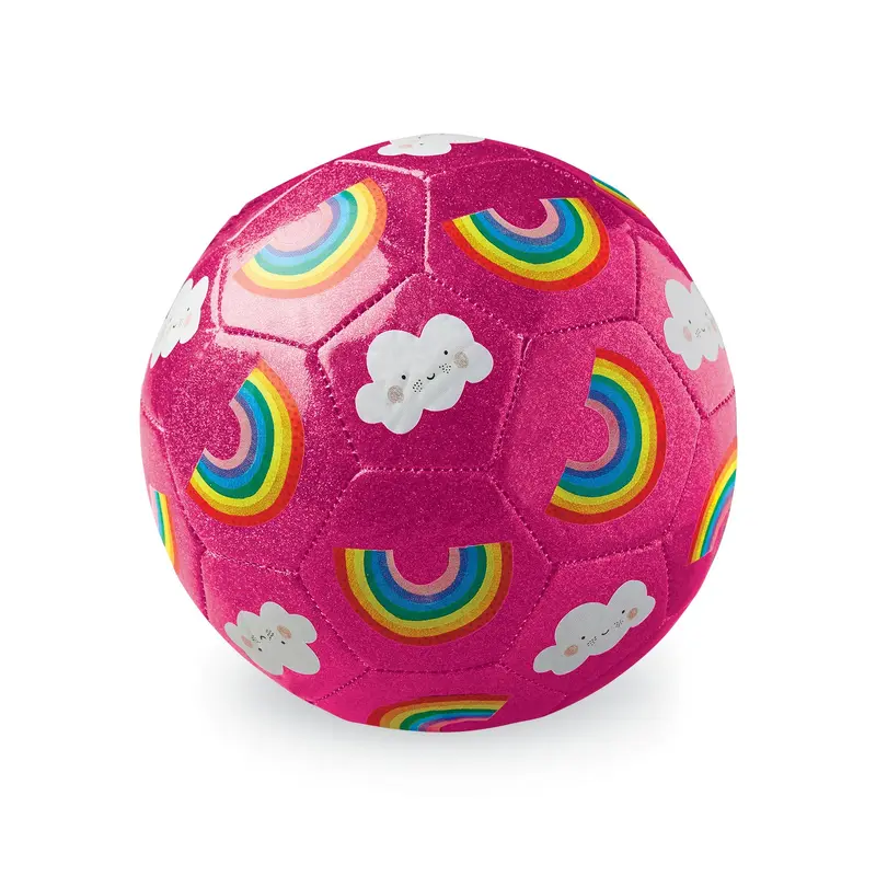 Size 3 Glitter Soccer - Rainbow