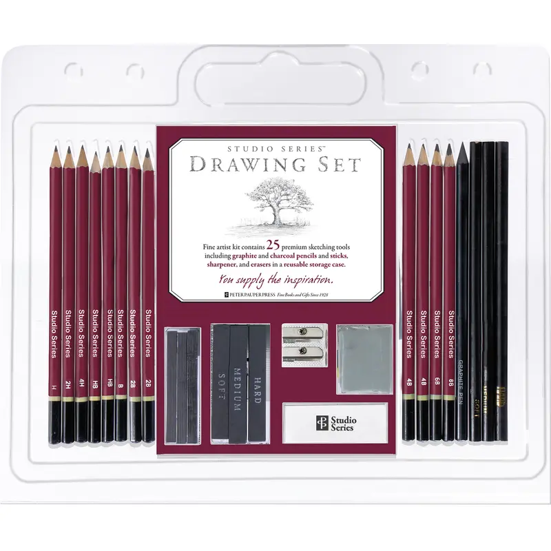 Sketch & Drawing Pencil Set 26pc: Studio Series