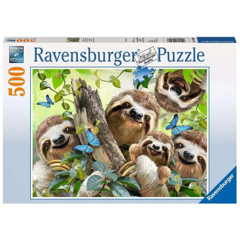 Sloth Selfie - 500 Pc Puzzle