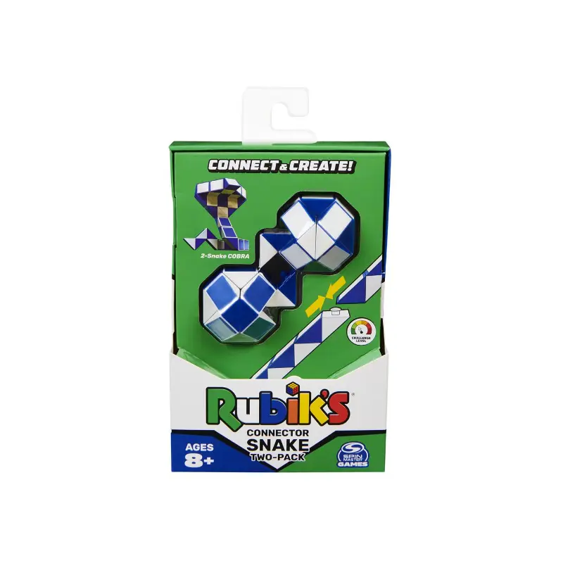 Rubik`S Connector Snake, Two-Pack Cubes 3D Puzzle Game