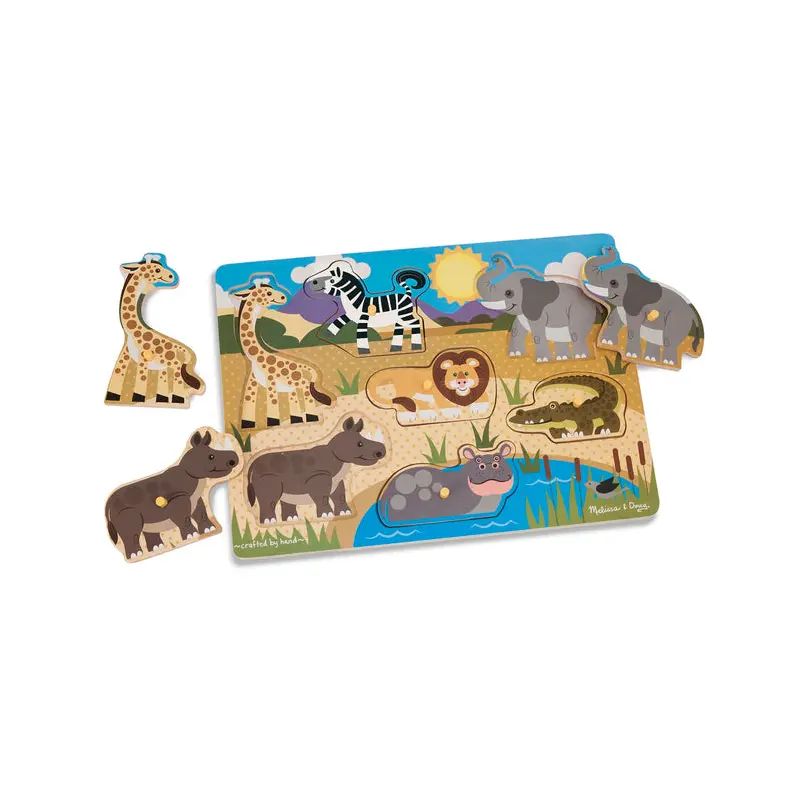 Safari Peg Puzzle