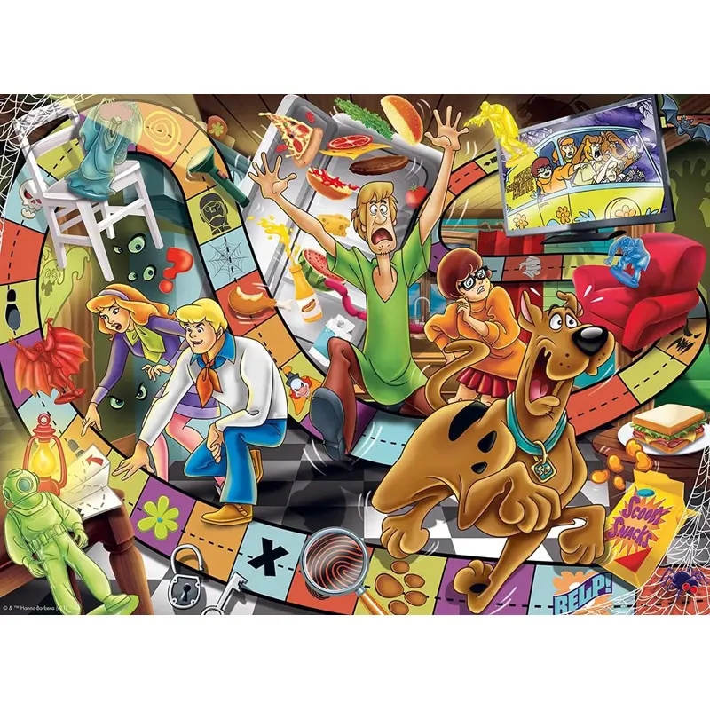 Scooby Doo Haunted Game Puzzle
