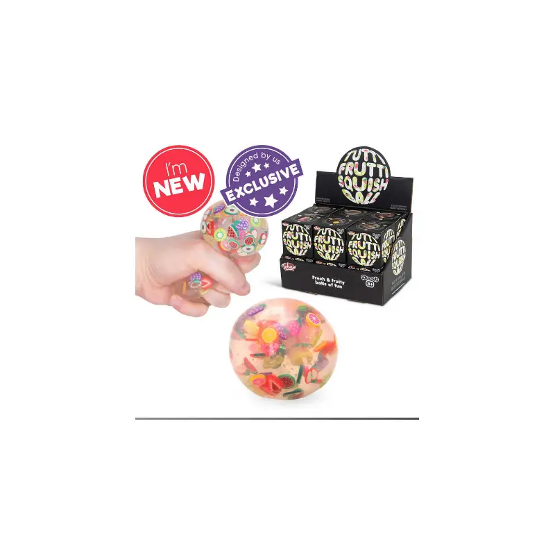 Scrunchems Tutti Frutti Squish Ball (Sold Separately)