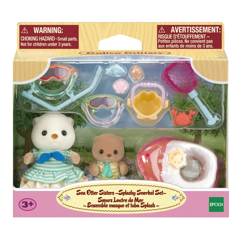 Sea Otter Sisters - Splashy Snorkel  Set - New '25