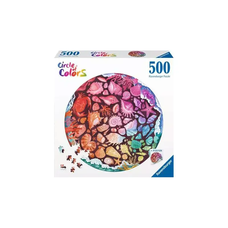 Seashells Round Puzzle