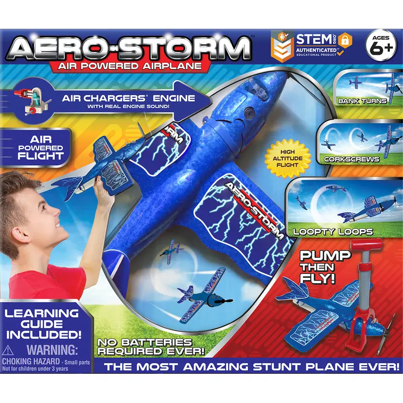Aero-Storm Airplane - Blue