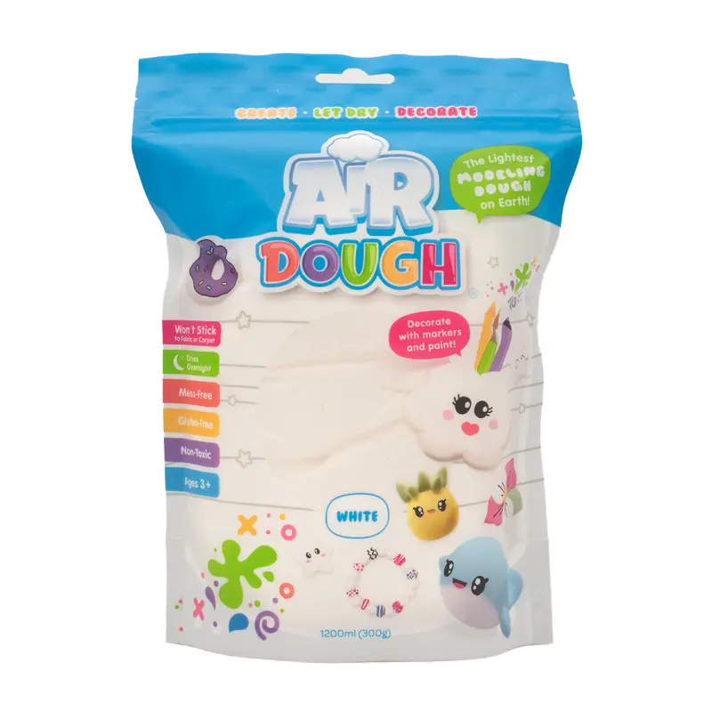 Air Dough - Resealable Bag - White  Dough
