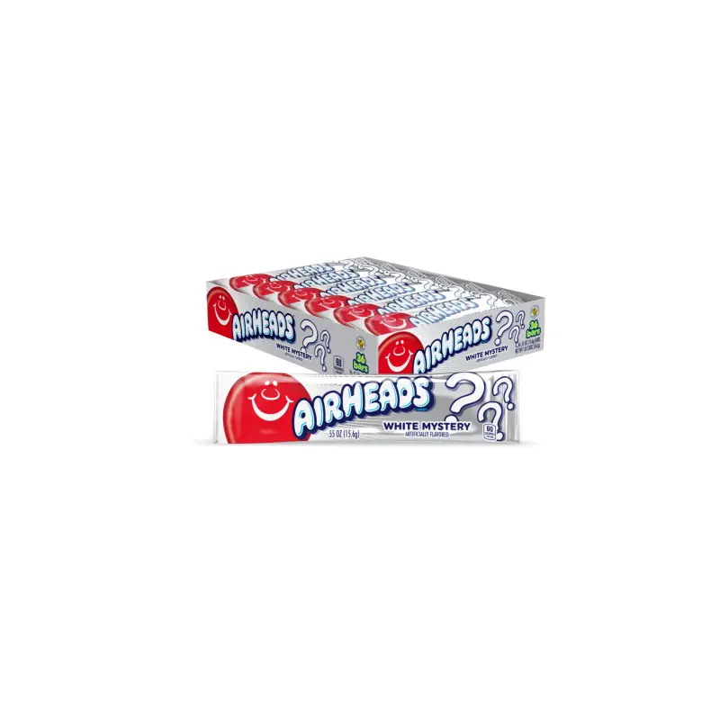Airheads White Mystery 55 oz Bar (Sold Separately)