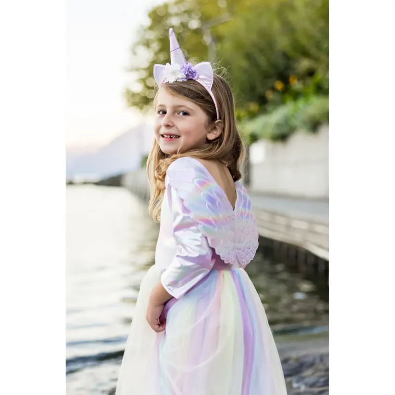Alicorn Dress with Wings & Headband