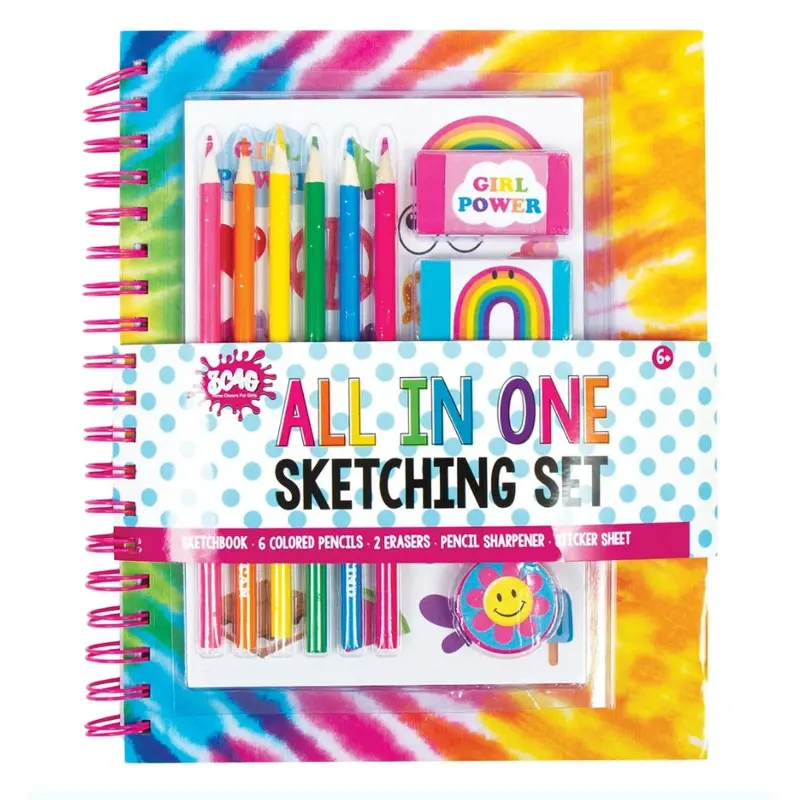 All in One Sketching Set: Tie Dye