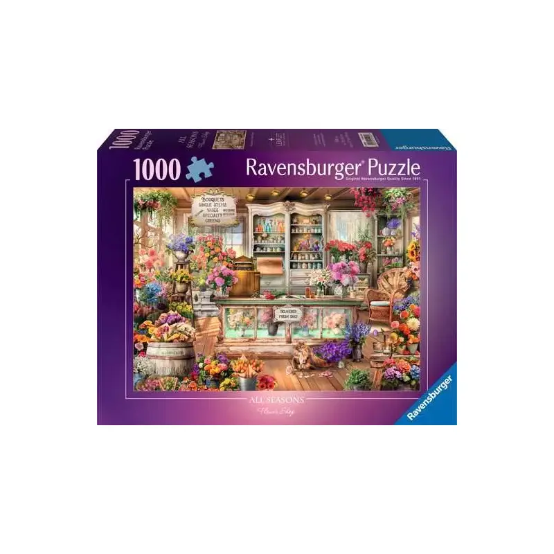 All Seasons Flower Shop 1000 Pc Puzzle