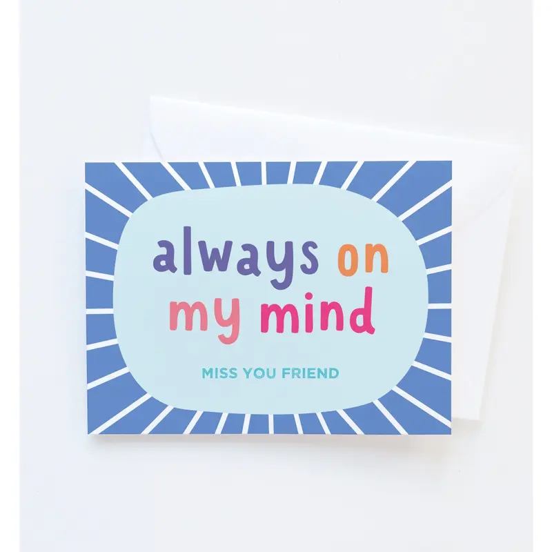 Always on My Mind Card