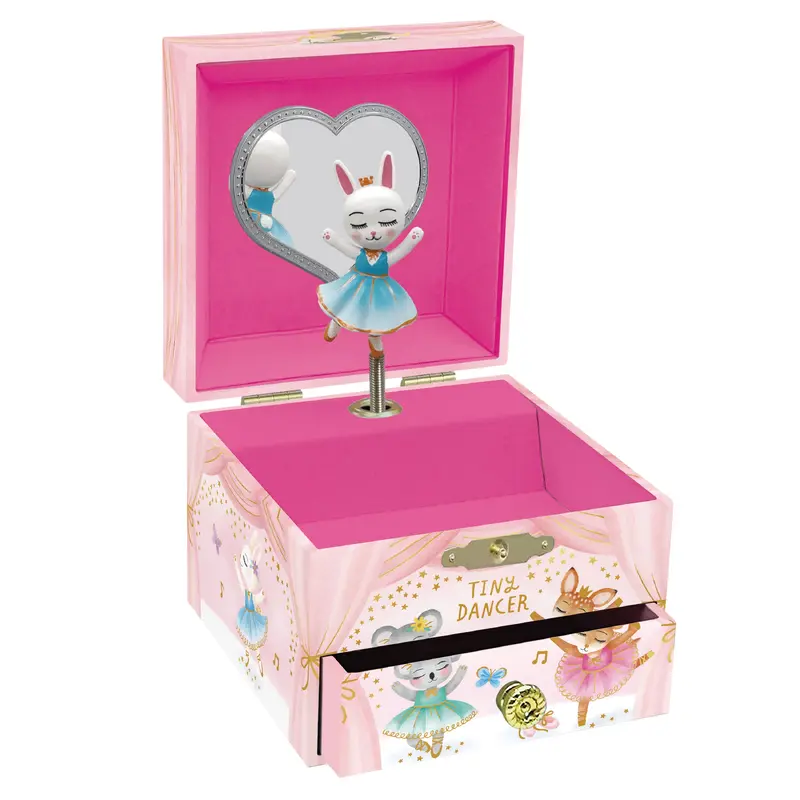 Animal Ballerina Musical Jewelry  Box