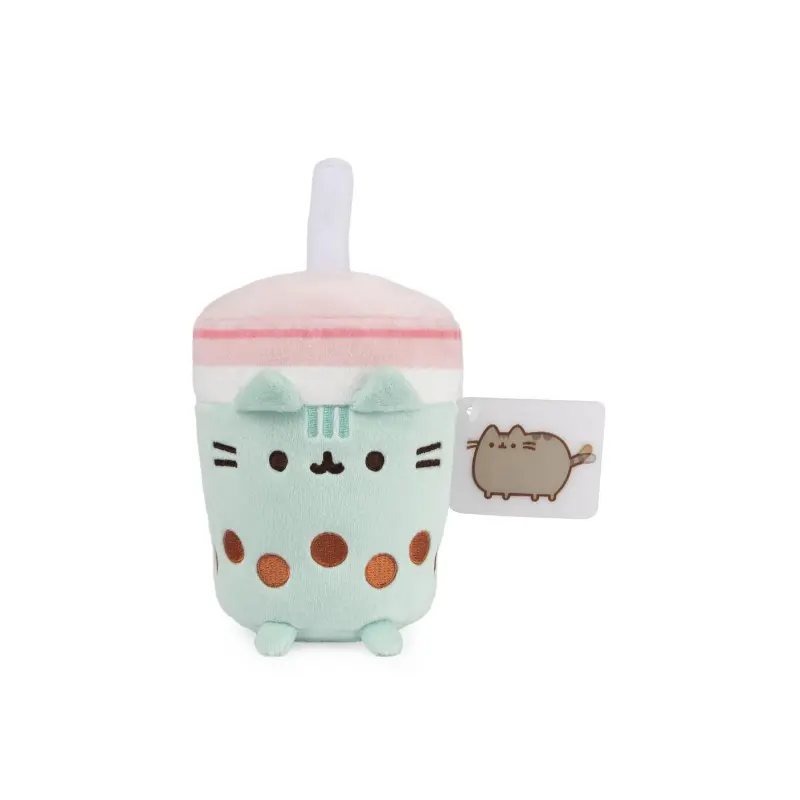Pusheen Boba Tea Sip Plush - 6 In.