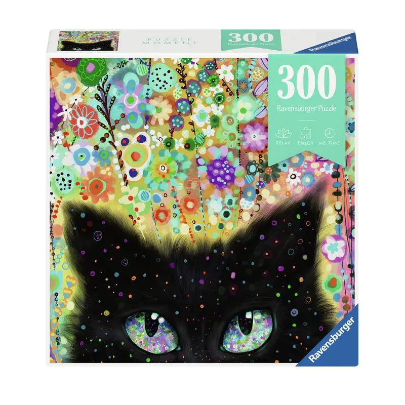 Puzzle Moments: Kaleidoscope  Kitty 300 Pc Puzzle