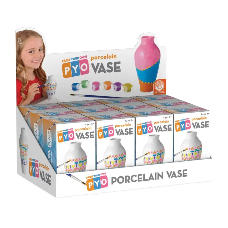 Pyo: Porcelain: Vase Single Pop (Sold Separately)