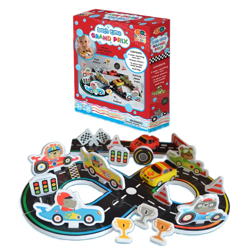 Racing Car - Grand Prix Bath  Time Set