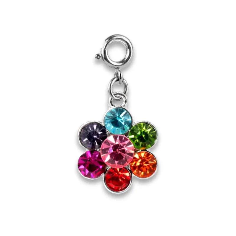 Rainbow Daisy Charm