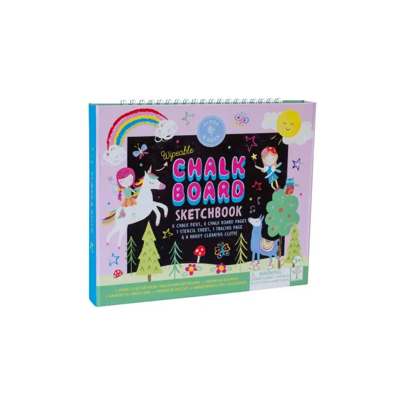 Rainbow Fairy Chalkboard Sketchbook