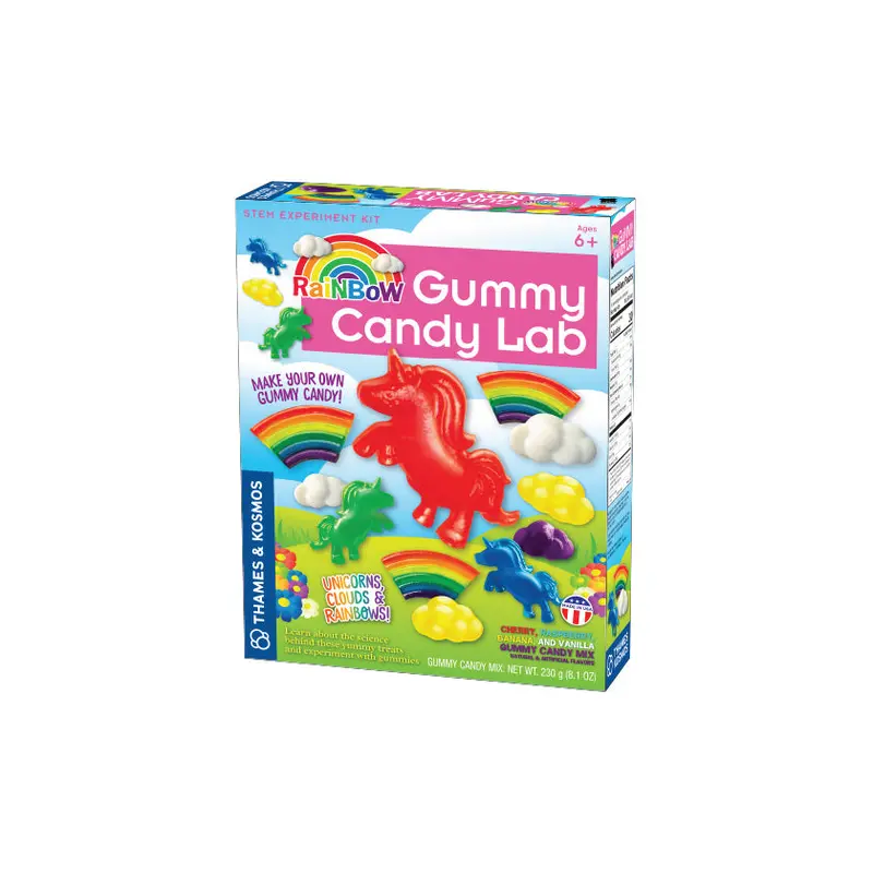 Rainbow Gummy Candy Lab