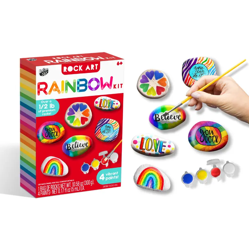 Rainbow Rock Art Kit