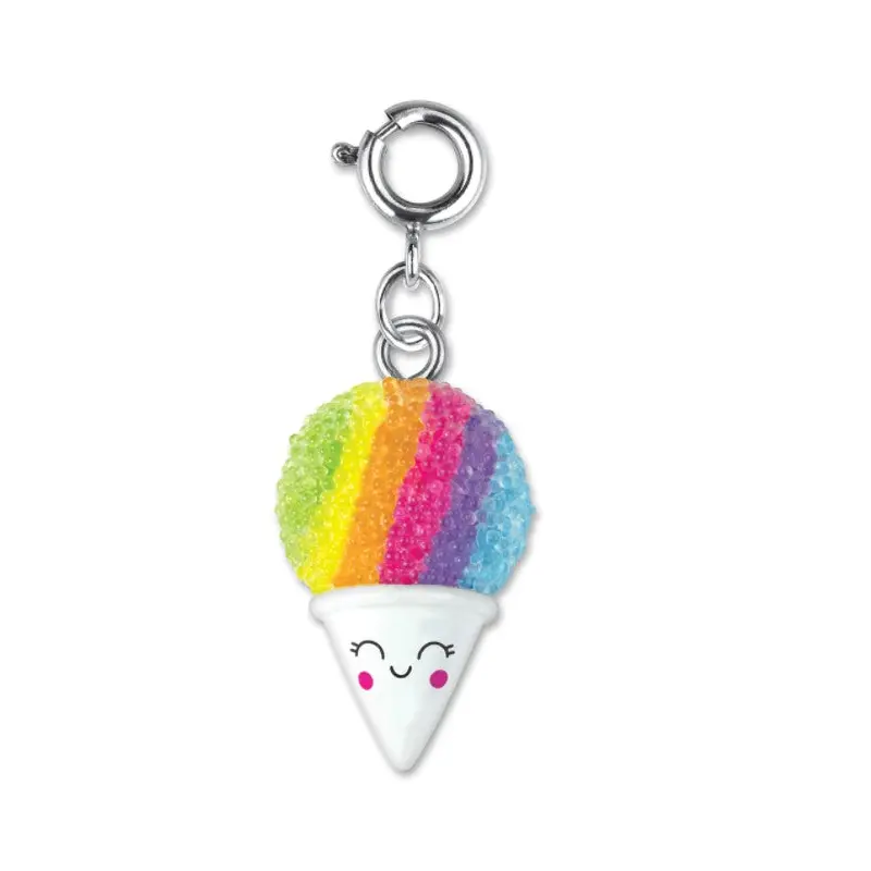 Rainbow Snow Cone Charm