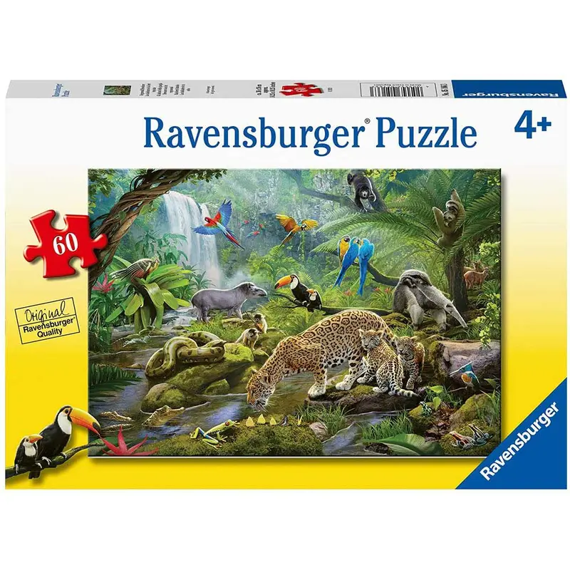 Rainforest Animals 60pc
