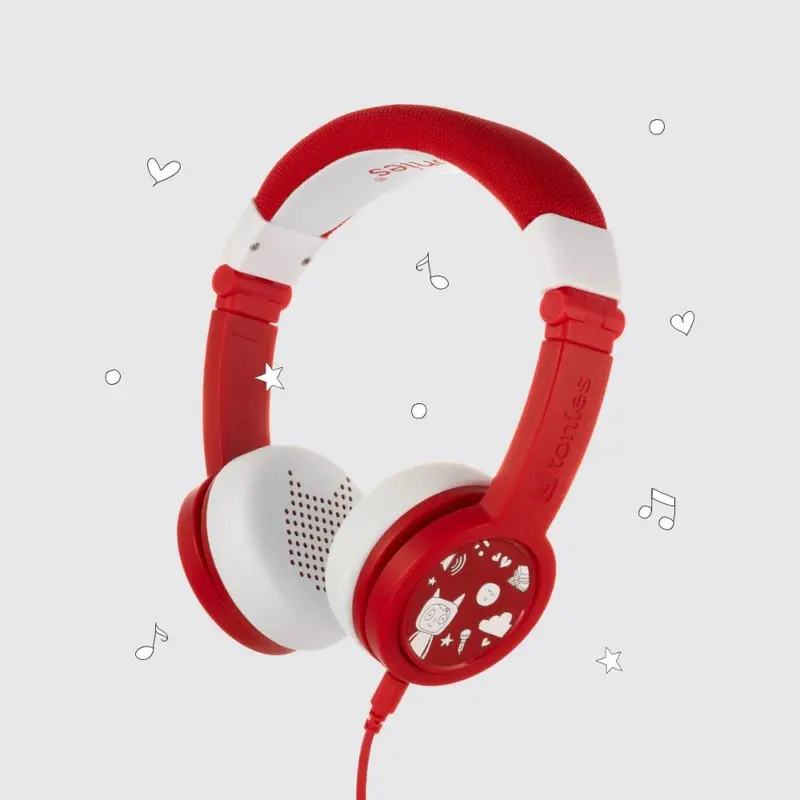 Red Headphones