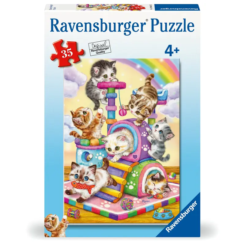 Playful Purr Babies 35 Pc Puzzle