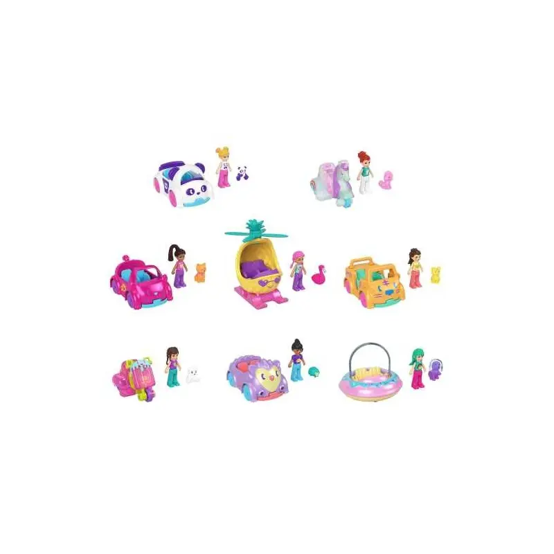 Polly Pocket: Doll & Vehicle Set - Asst. Styles (Sold Separately)