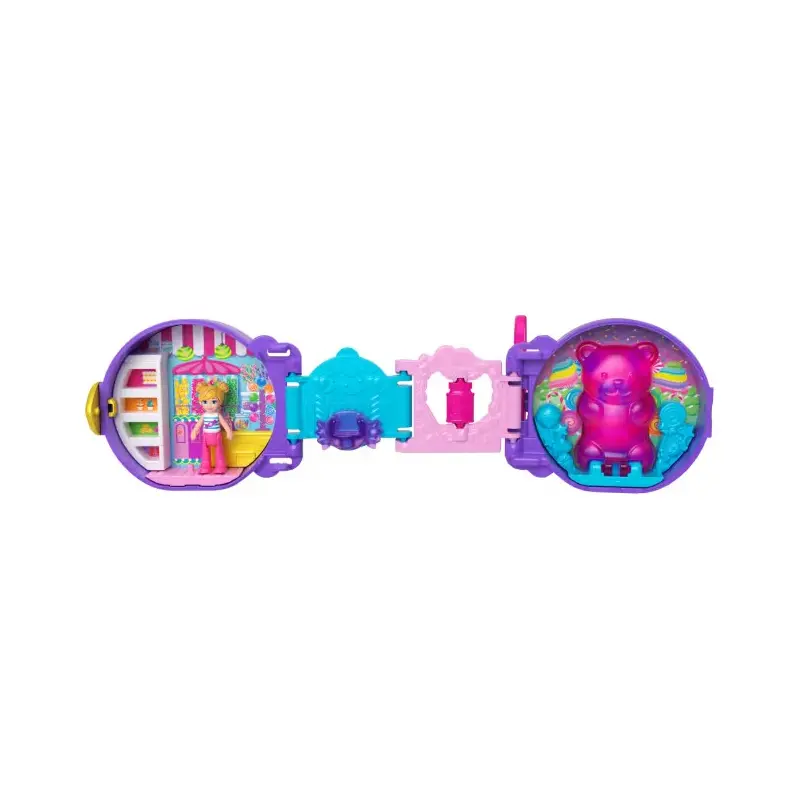 Polly Pocket: Pocket On The Go Fun Collection Of Mini Playsets - Asst. Styles (Sold Separately)