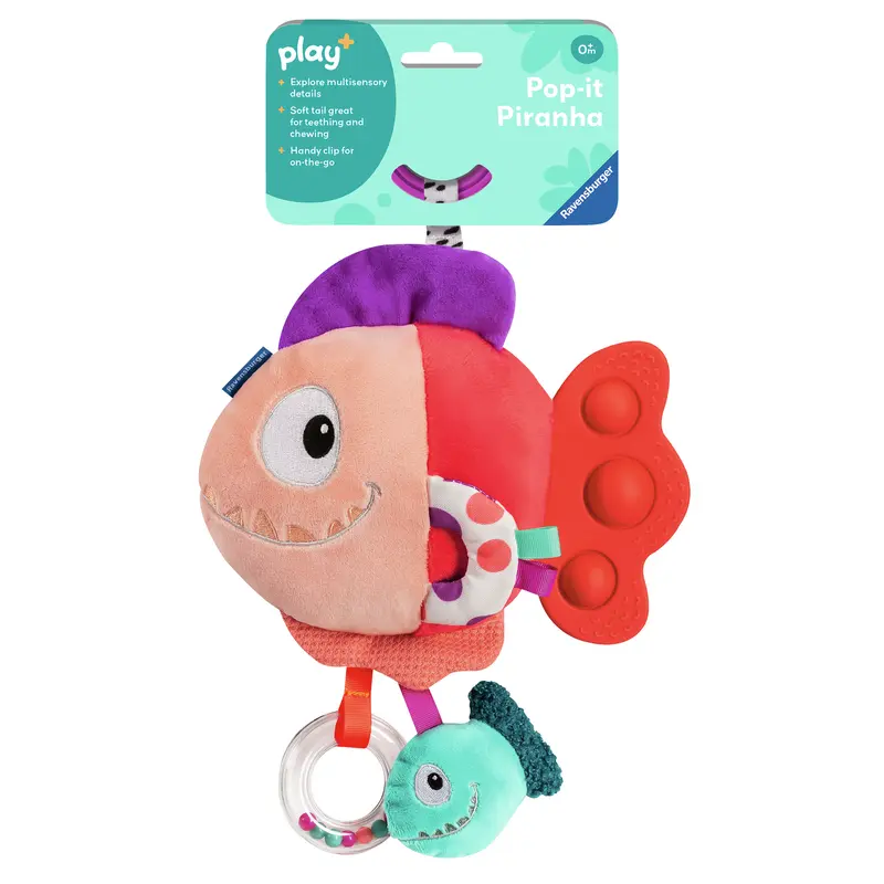 Pop-it Piranha (Red)