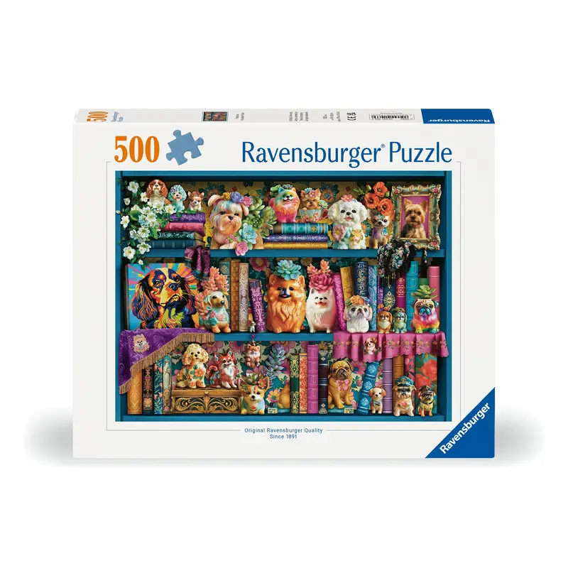 Precious Porcelain Pups 500 Pc Puzzle