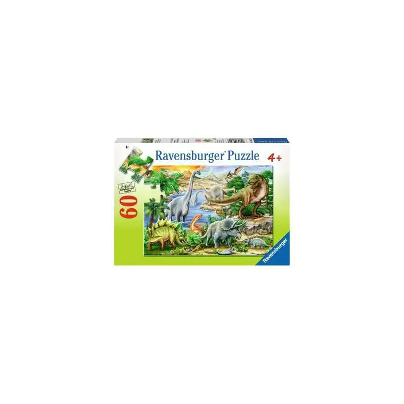 Prehistoric Life - 60 Pc Puzzle