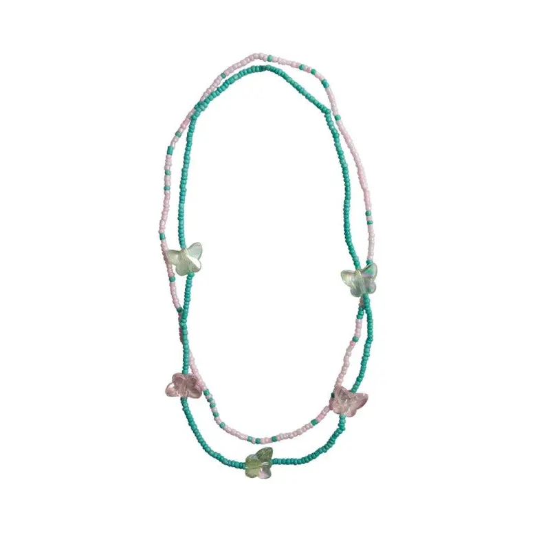 Pretty Shy Butterfly Necklace